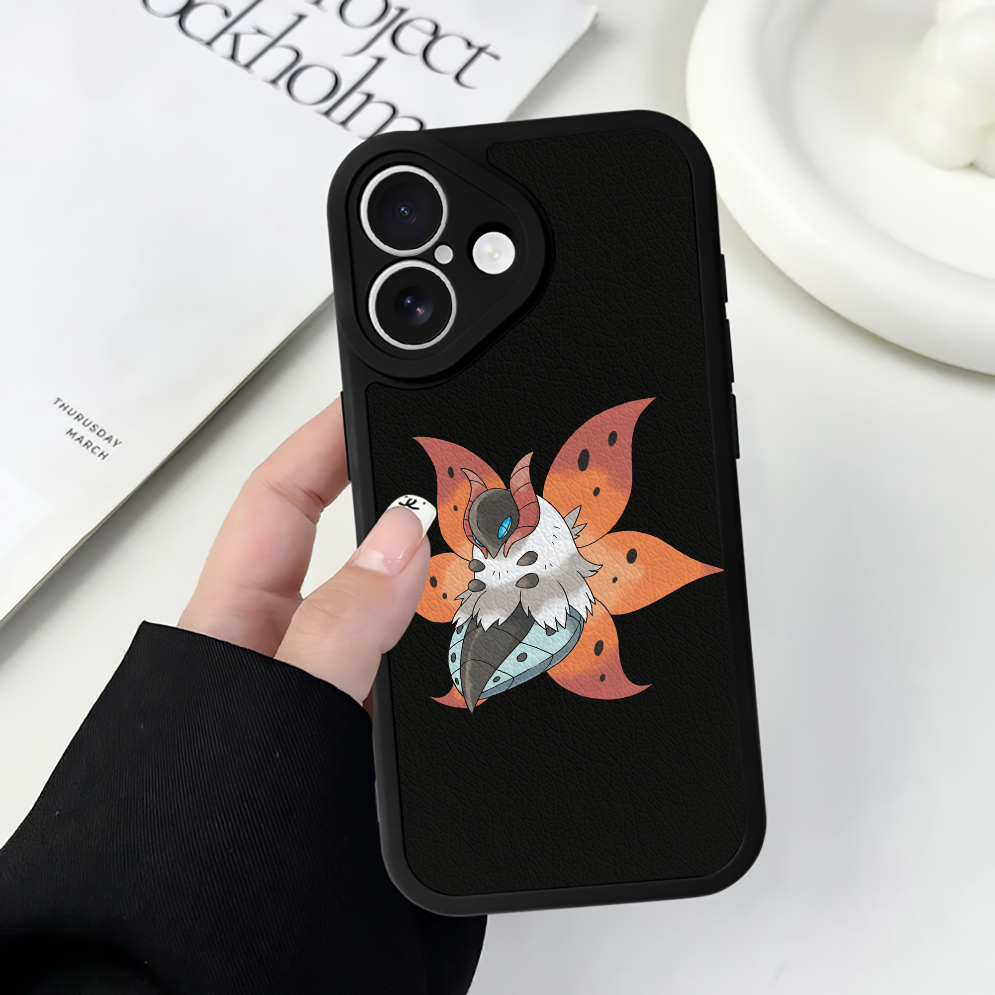 （画像用） ポケットモンスター Pokémon 【iPhone 16シリーズ対応】シリコンスマホケース（レザー調） 材質：シリコン